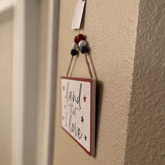 Rae Dunn Land That I Love July 4th Sign, Land That I Love Towel & Wall Signs - Picture 13 of 16